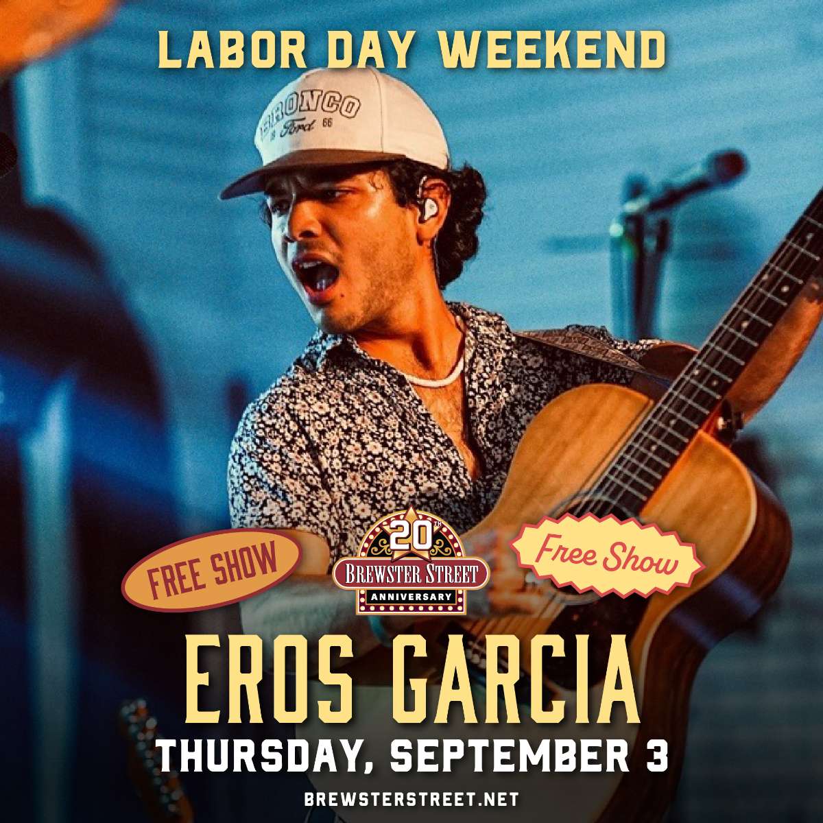 Eros Garcia – FREE SHOW!
